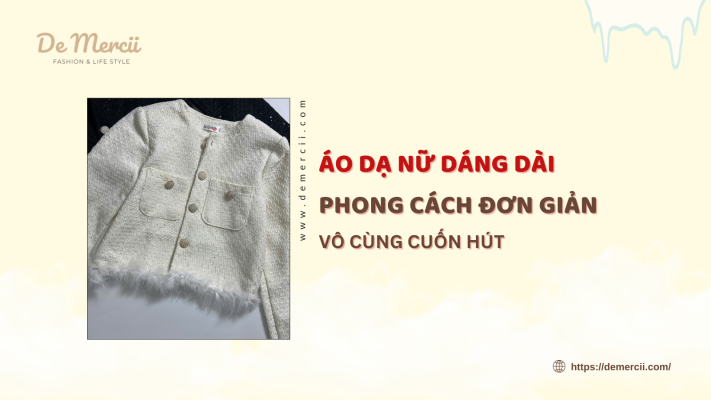 áo dạ nữ dáng dài