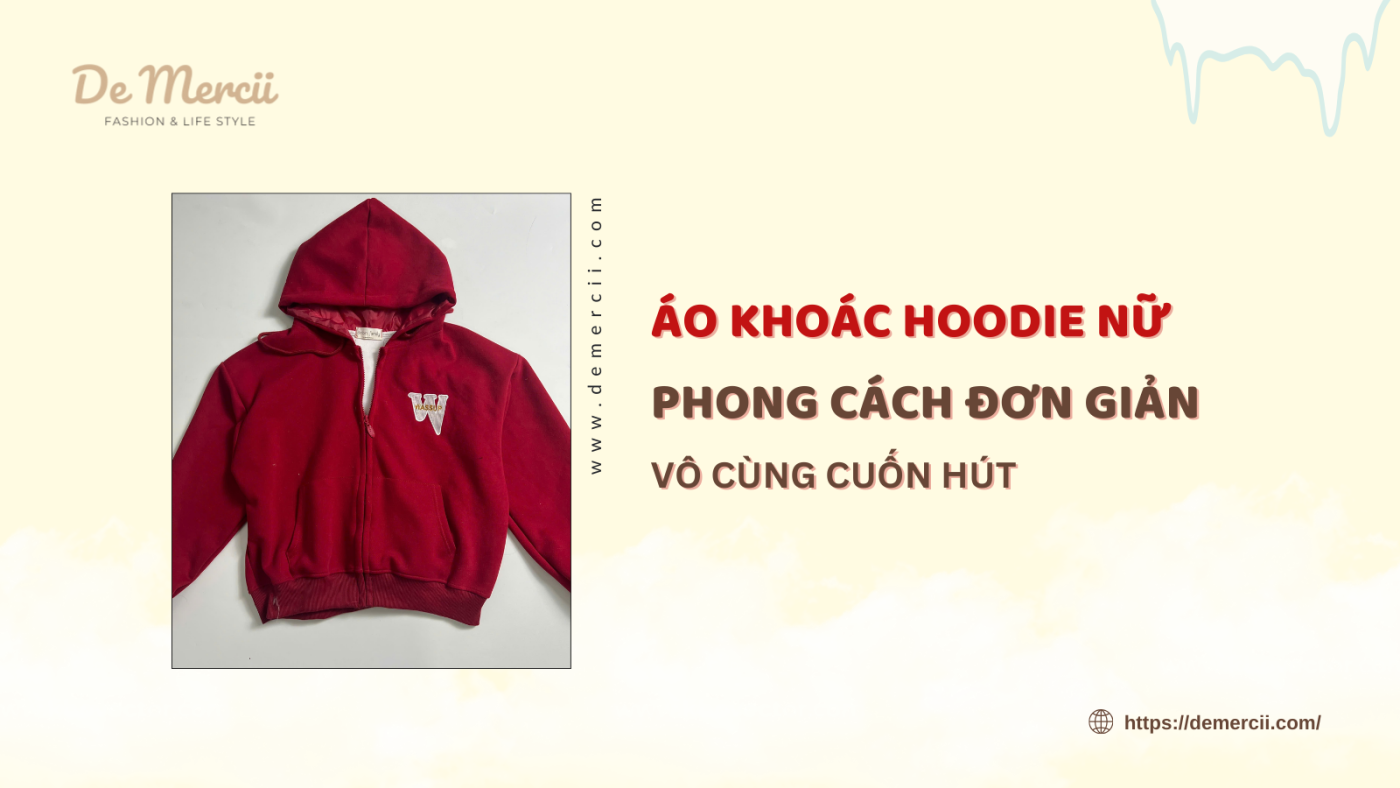 áo khoác hoodie nữ