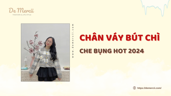 Chân váy bút chì che bụng hot 2024