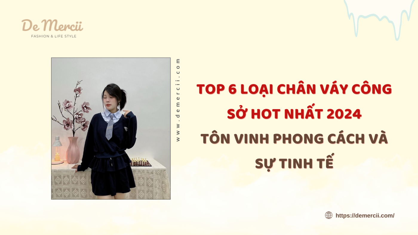 Top 6 loại chân váy công sở hot nhất 2024